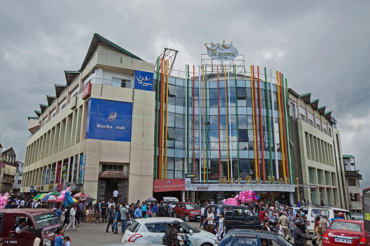 M Crown Hotel Шиллонг Экстерьер фото
